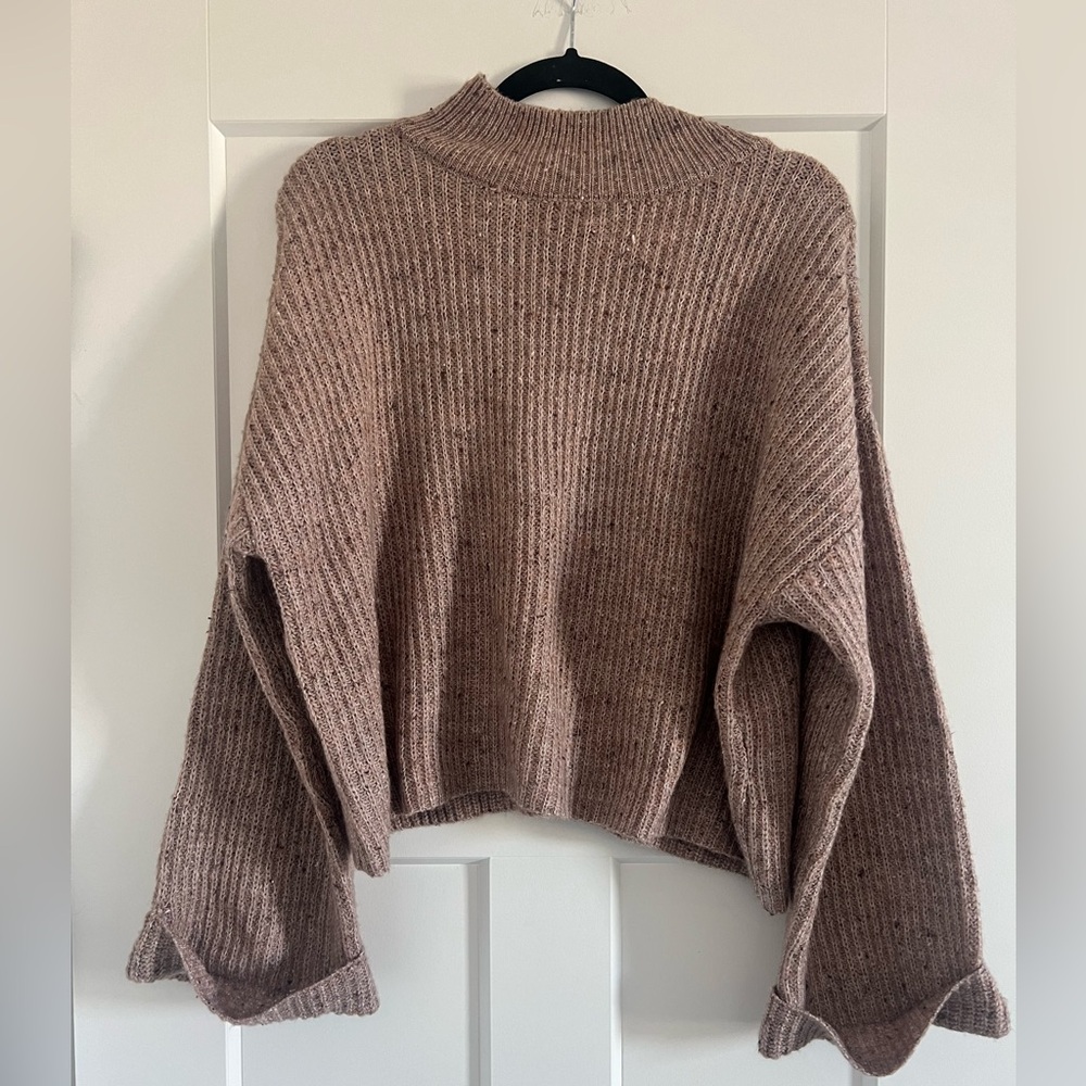 Rose and Remington cropped sweater